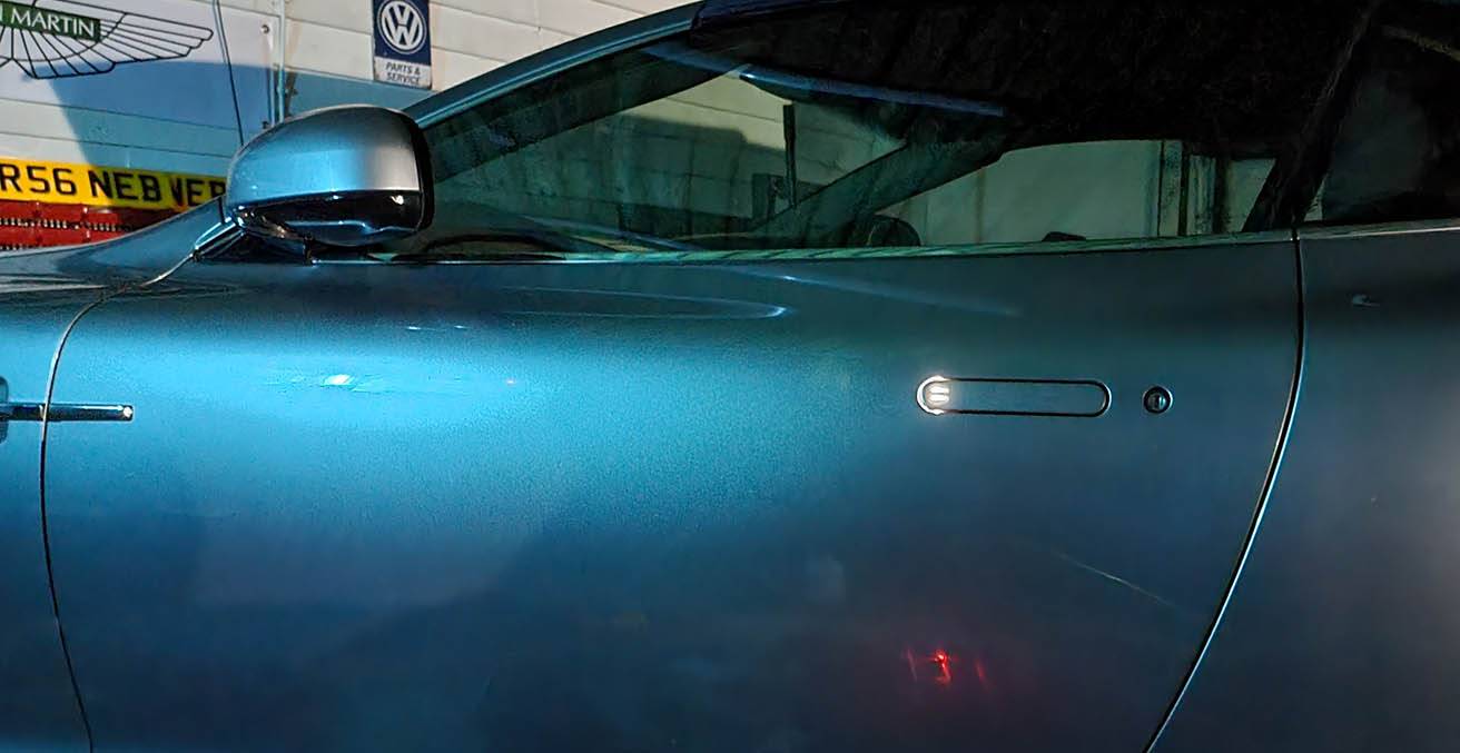 Aston Martin Illuminated Door handles