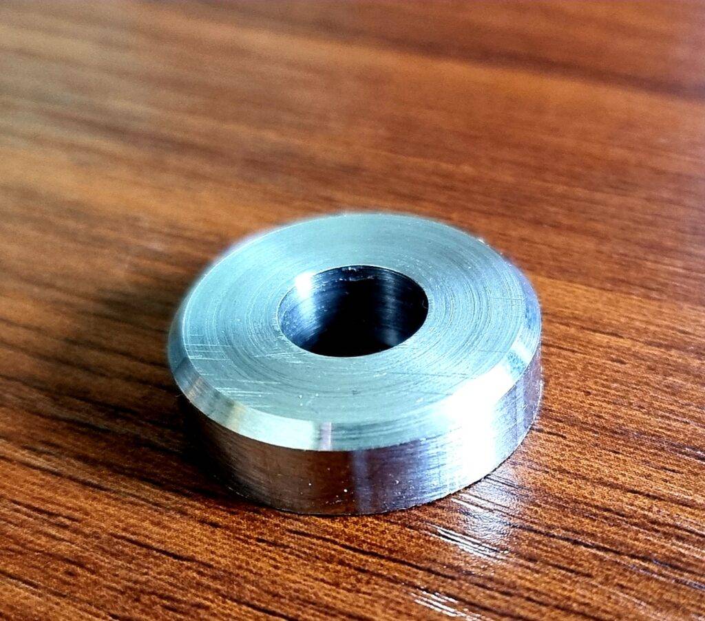 DB9 Volante chassis improvement spacer for rear shear plate