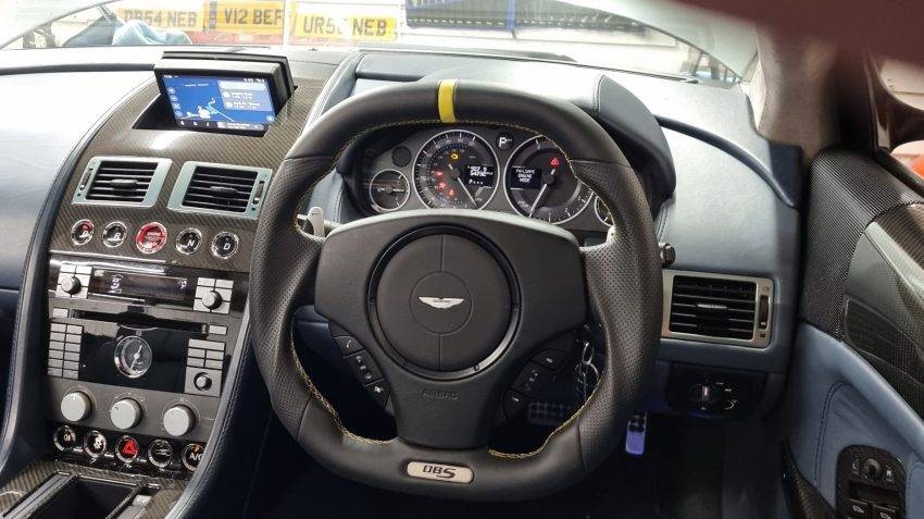 Upgraded DB9 Dashboard and Steering Wheel