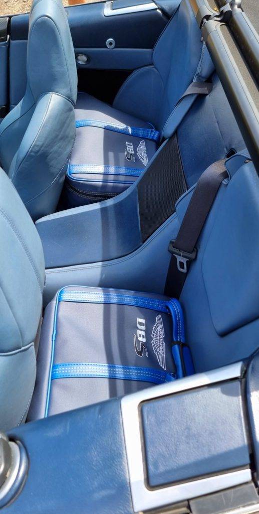 DB9 Rear seat bags