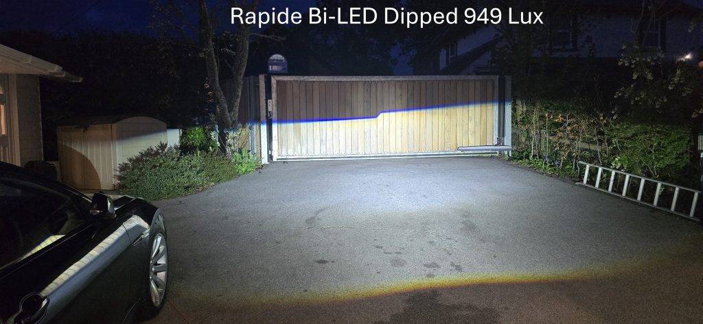 Aston Martin Rapide Bi-LED dipped headlight beam