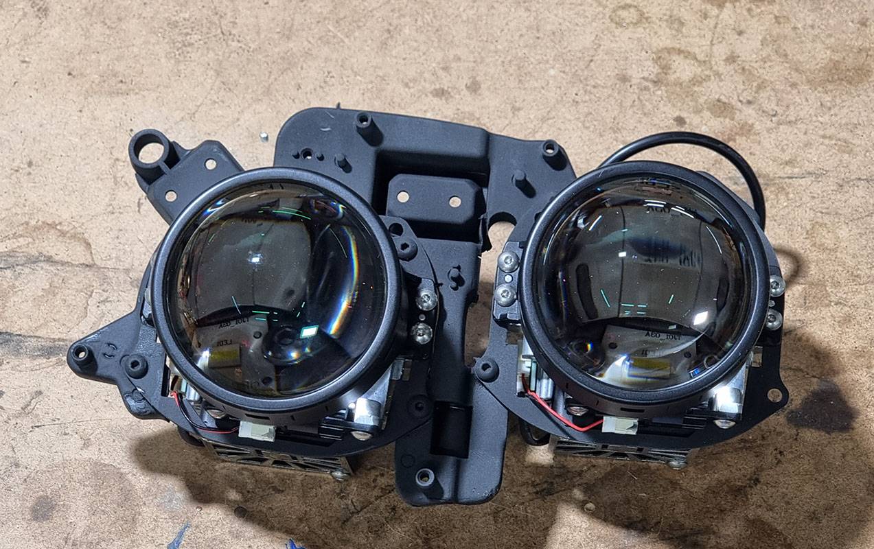 Aston Martin Services, Headlight Upgrades and Custom Glass Switches
