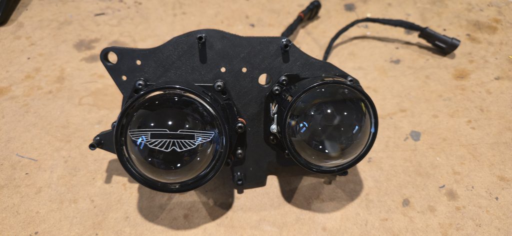 Aston Martin DIY Headlight Upgrade Installation Bi-LED