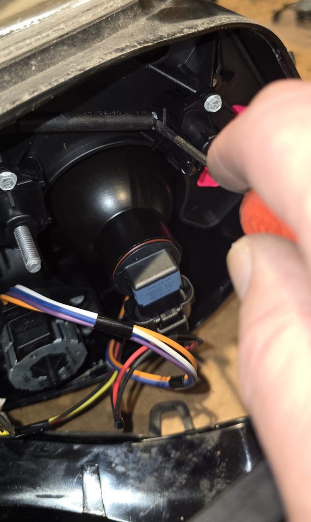 Aston Martin Headlight adjuster cables