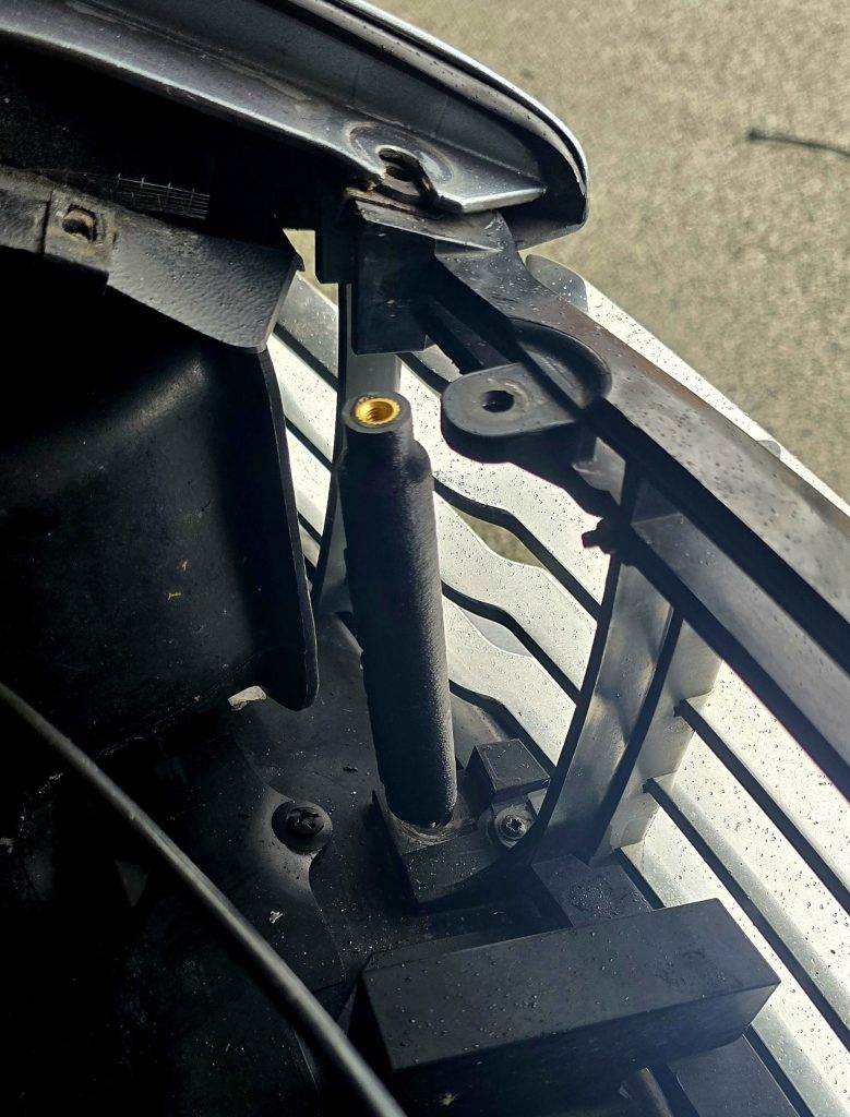 db9 bonnet bump stop installation