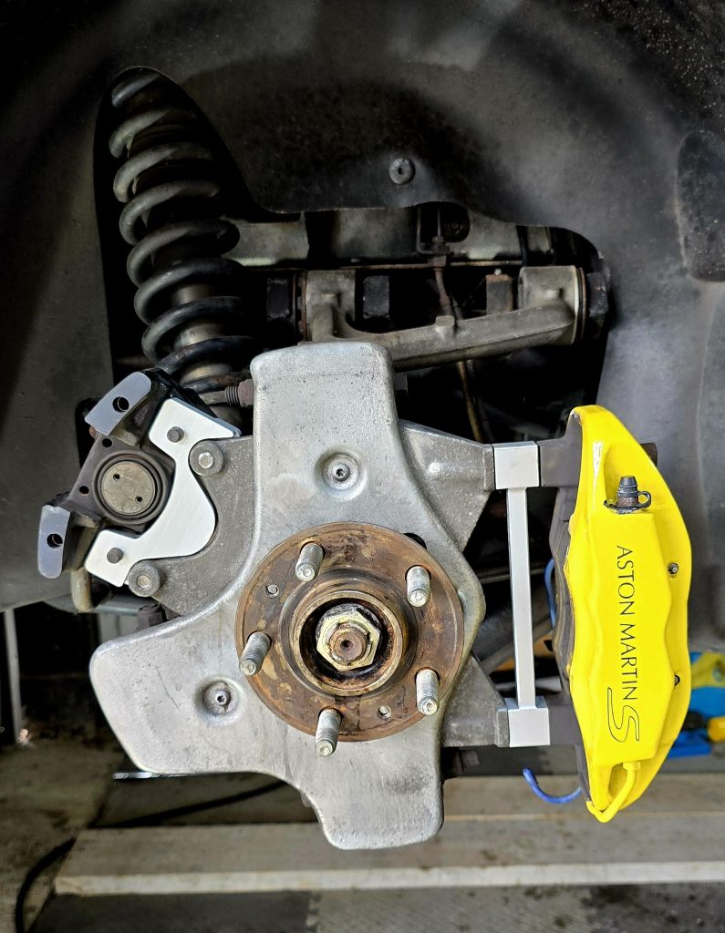 Aston Martin Upgraded brake rear brackets