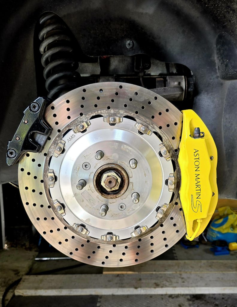 Aston Martin Brake Upgrade Brackets