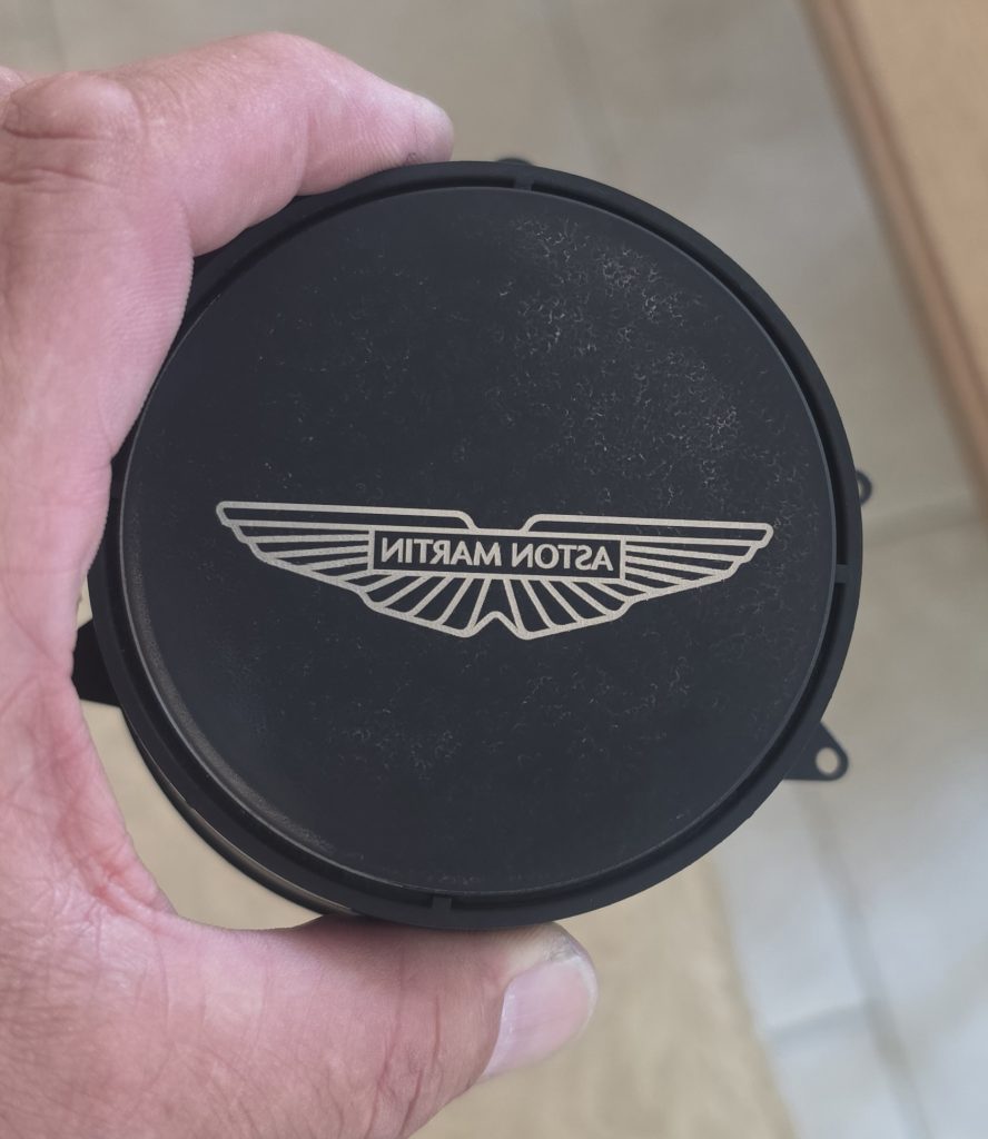 Aston Martin lens etching process